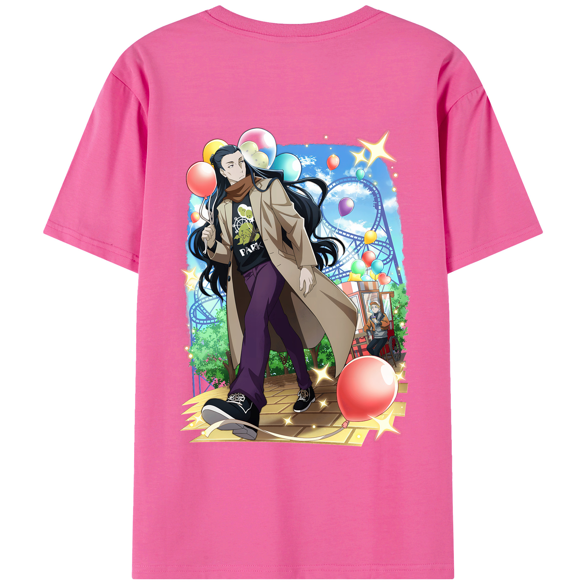 （画像用） 文豪ストレイドッグス Bungo Stray Dogs レディース半袖Tシャツ(バックプリント)